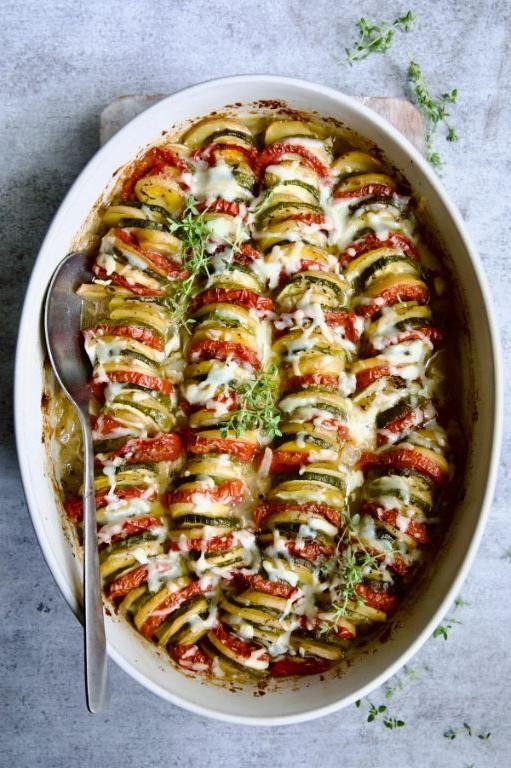 Vegetable Tian Casserole