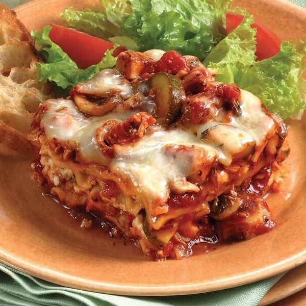 Vegetable and Chicken Lasagna