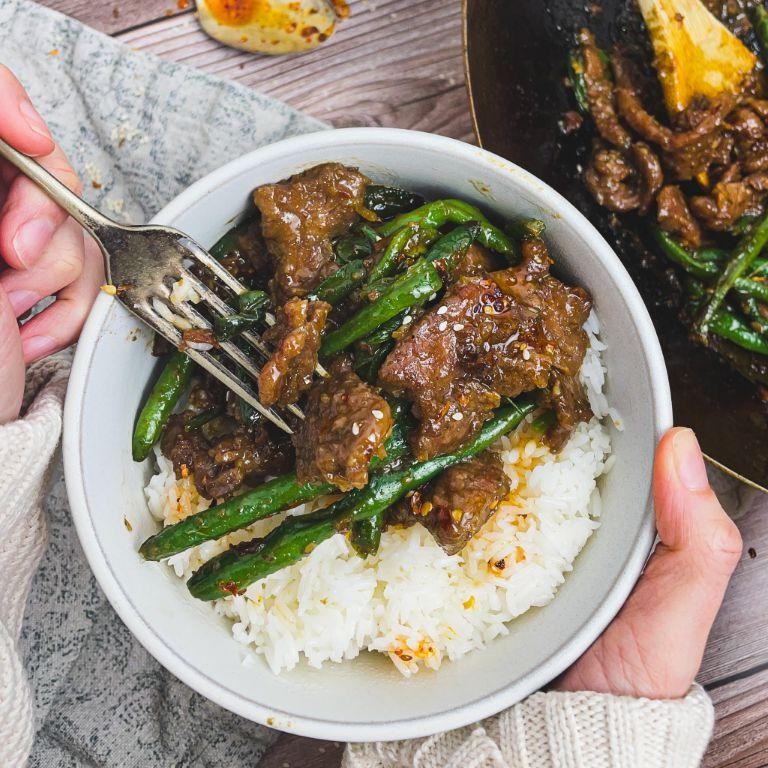 Vietnamese Beef and Green Bean Stir Fry