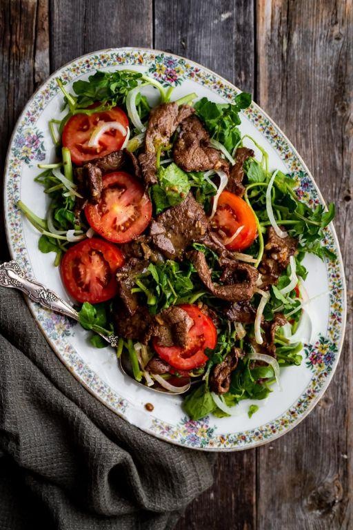 Vietnamese Beef and Watercress Salad