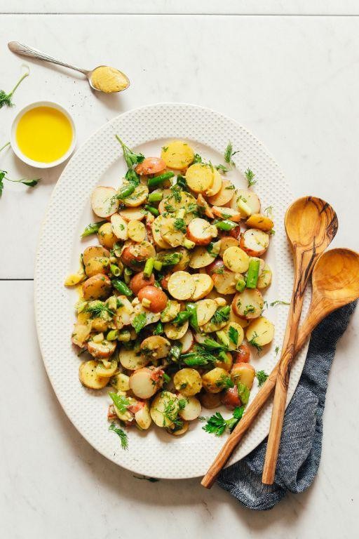 Vinegar and Mustard Potato Salad