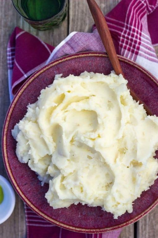 Wasabi Mashed Potatoes with Parmesan Cheese