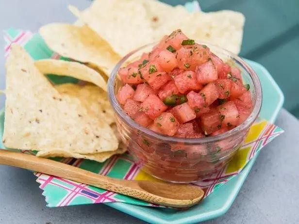 Watermelon and Mint Salsa
