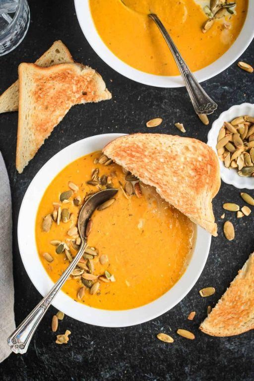 White Bean and Pumpkin Soup
