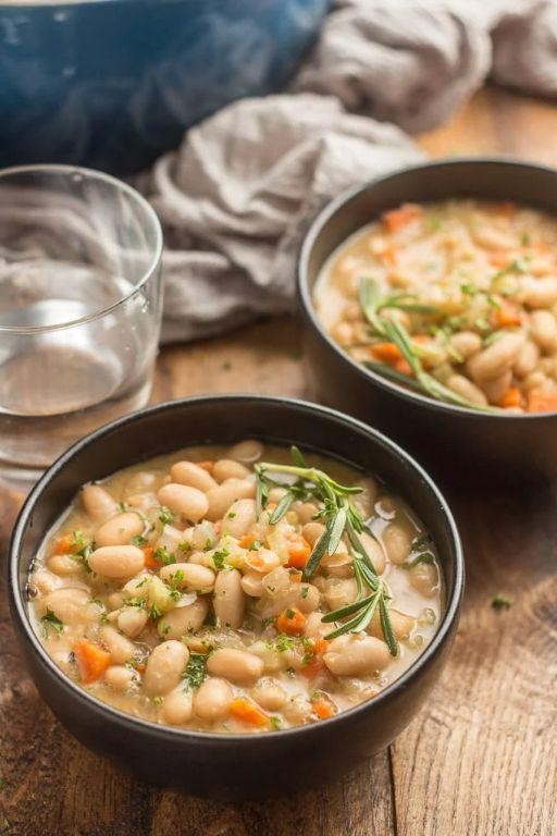 White Bean and Rosemary Soup