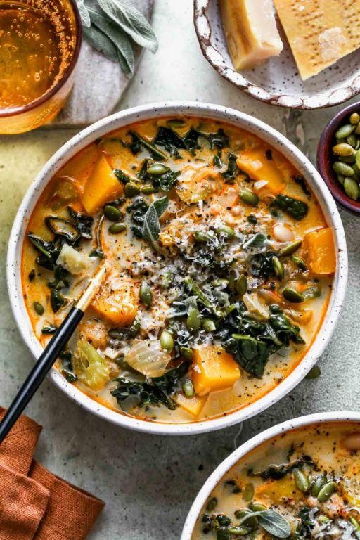 White Bean and Squash Soup