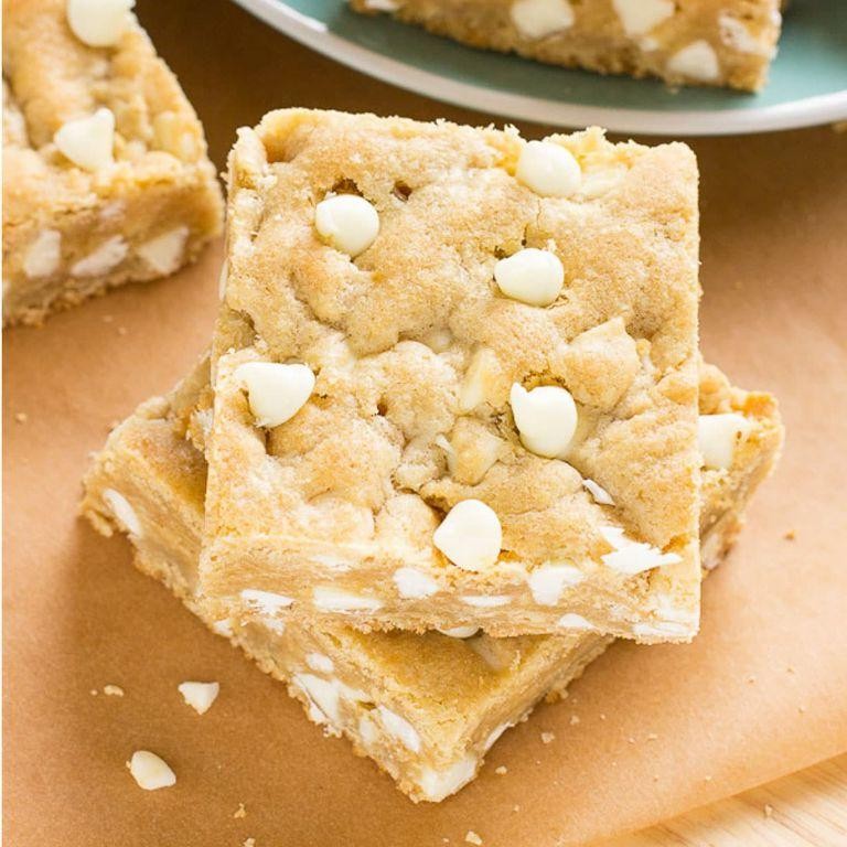 White Chocolate Chip Blondies