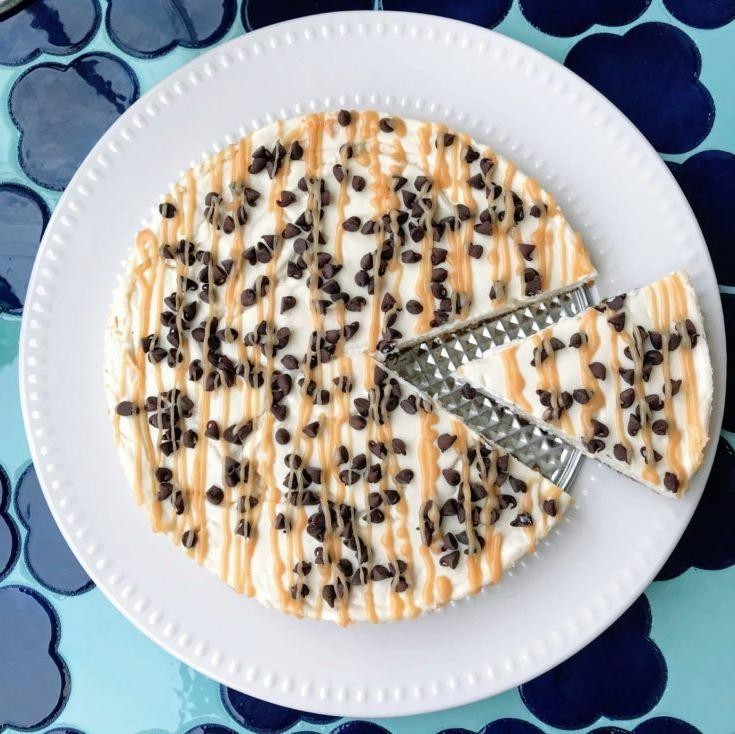 White Chocolate Chip Cheesecake