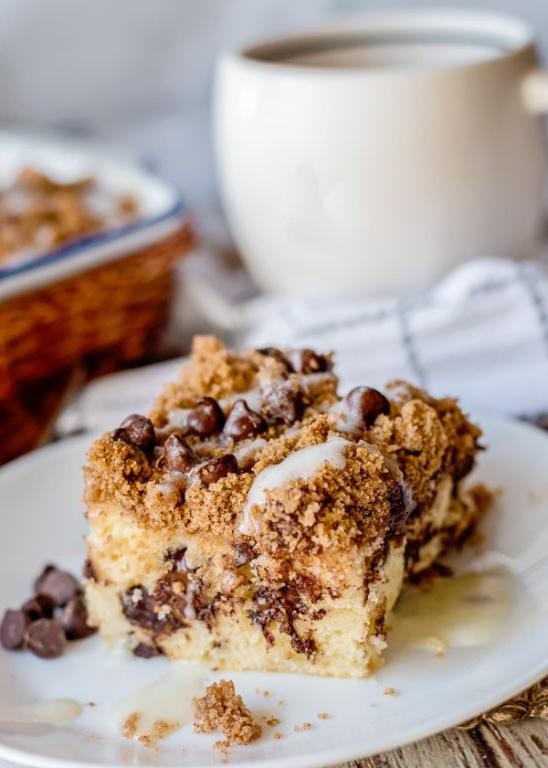 White Chocolate Chip Coffee Cake