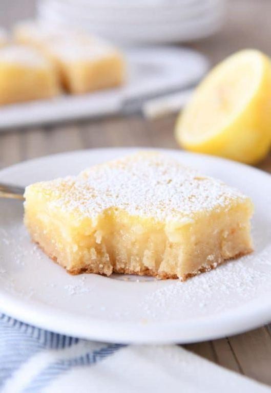 White Chocolate Chip Lemon Bars