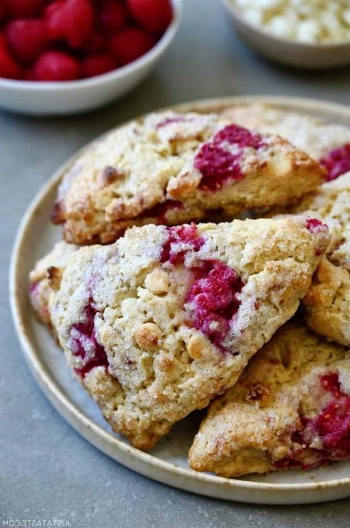 White Chocolate Chip Scones