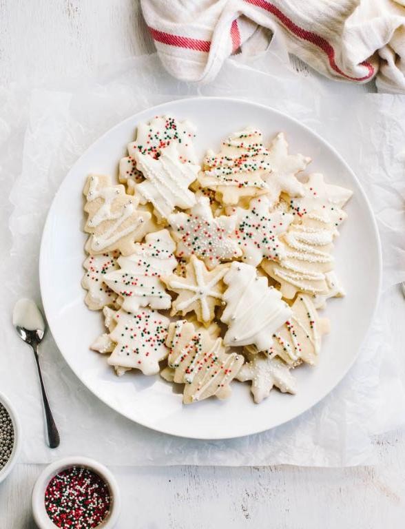 White Chocolate Cut Out Sugar Cookies