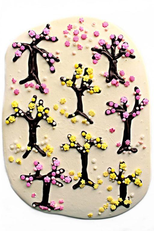 White Chocolate Easter Blossoms