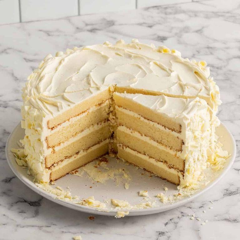 White Chocolate Mud Cake