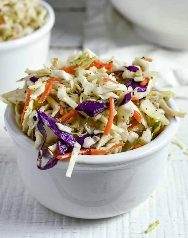 White Wine Vinegar Coleslaw