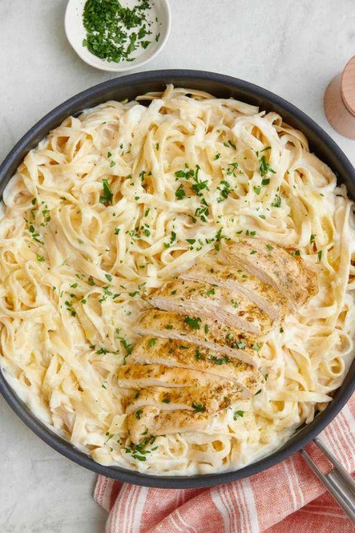 Whole Cauliflower Alfredo