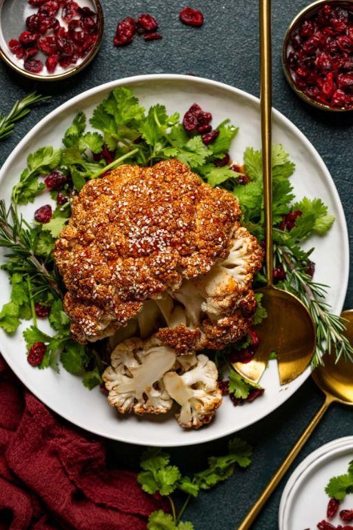 Whole Cauliflower BBQ Style
