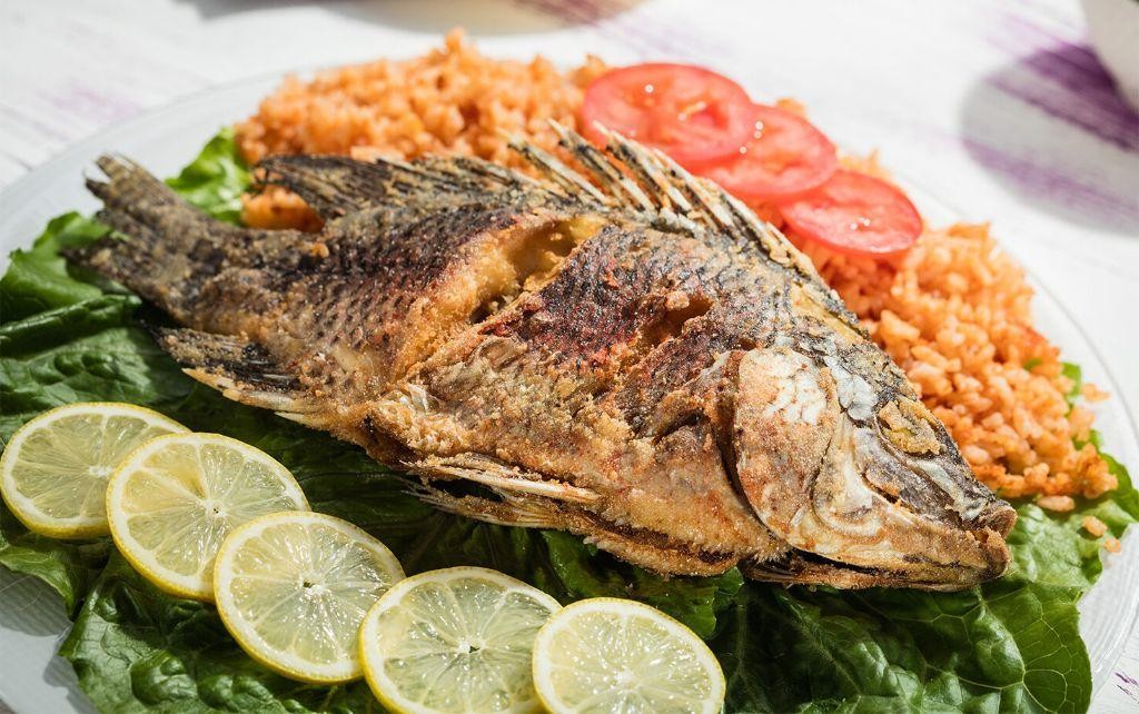 Whole Tilapia Fried to Crispy Perfection