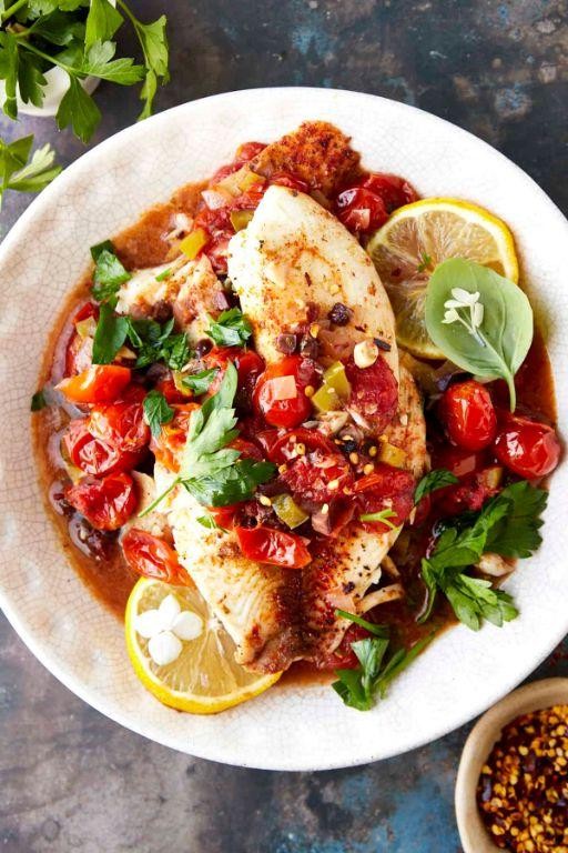 Whole Tilapia with Paprika and Olive Oil