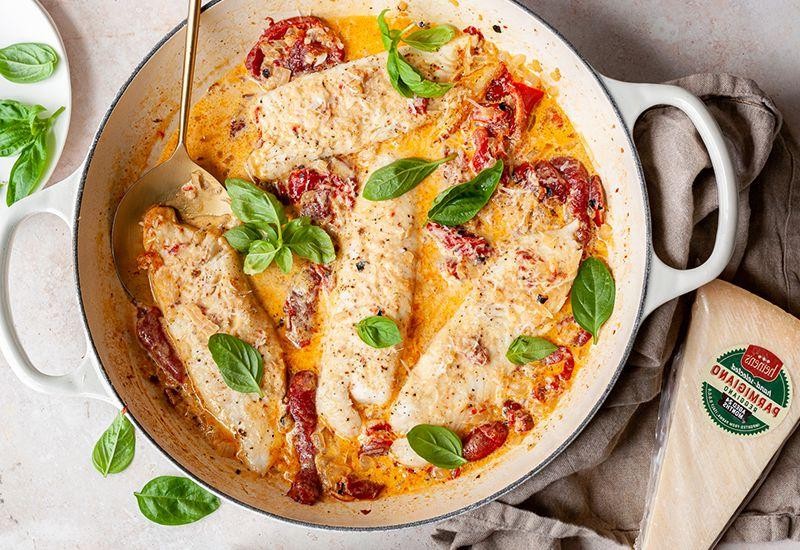 Whole Tilapia with Roasted Red Pepper Sauce