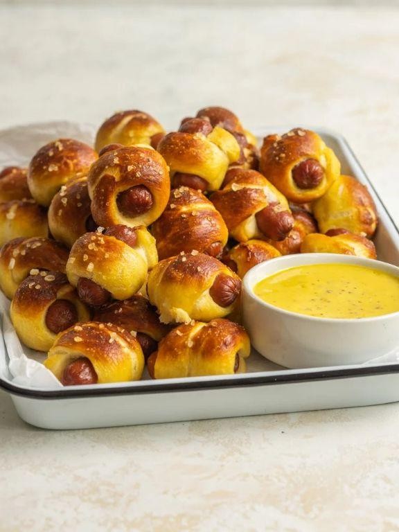 Whole Wheat Pretzel Dogs