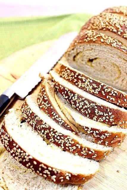 Whole Wheat Pretzel Sandwich Loaf
