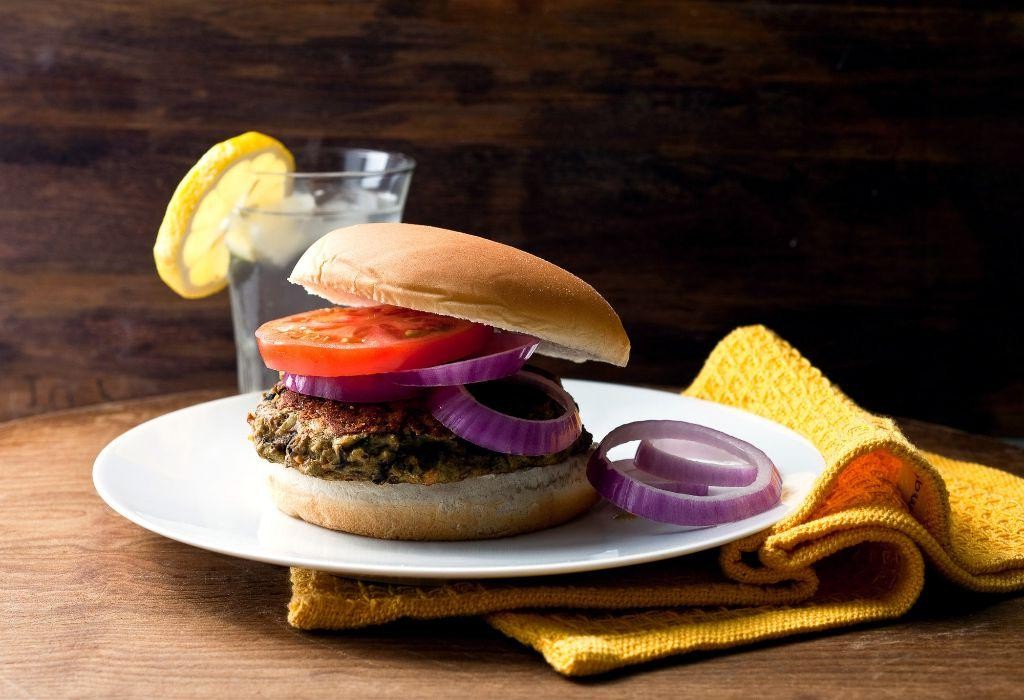 Wild Rice and Carrot Burgers with Ginger