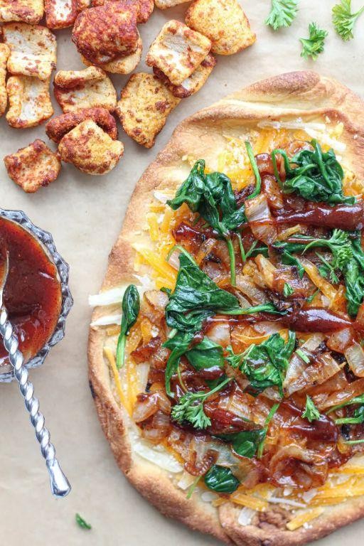Worcestershire Sauce Caramelized Onion Pizza
