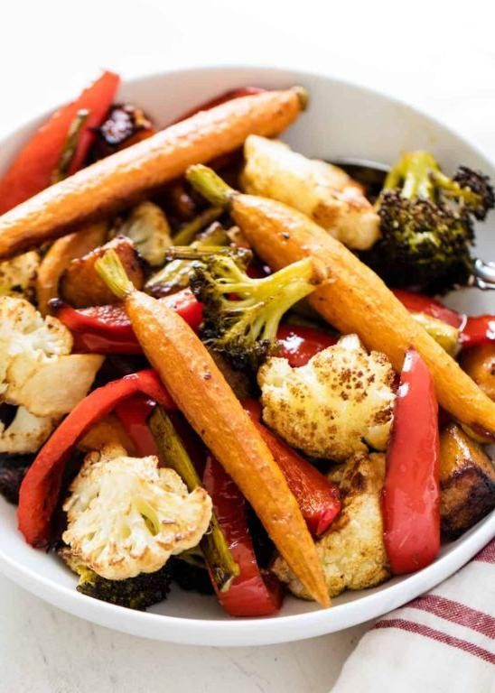 Worcestershire Sauce Roasted Vegetables
