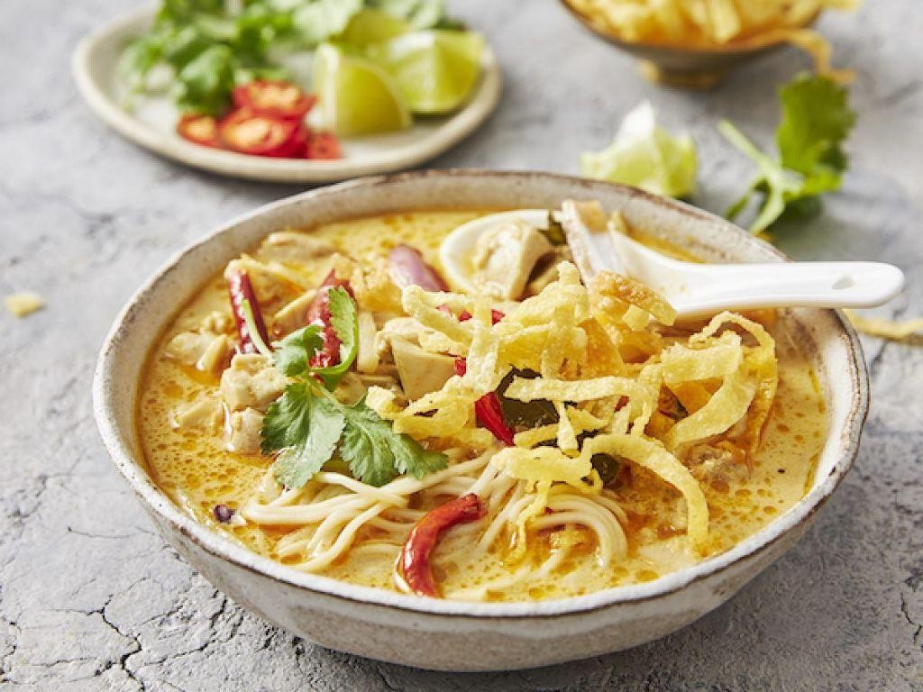 Yellow Curry Noodle Soup