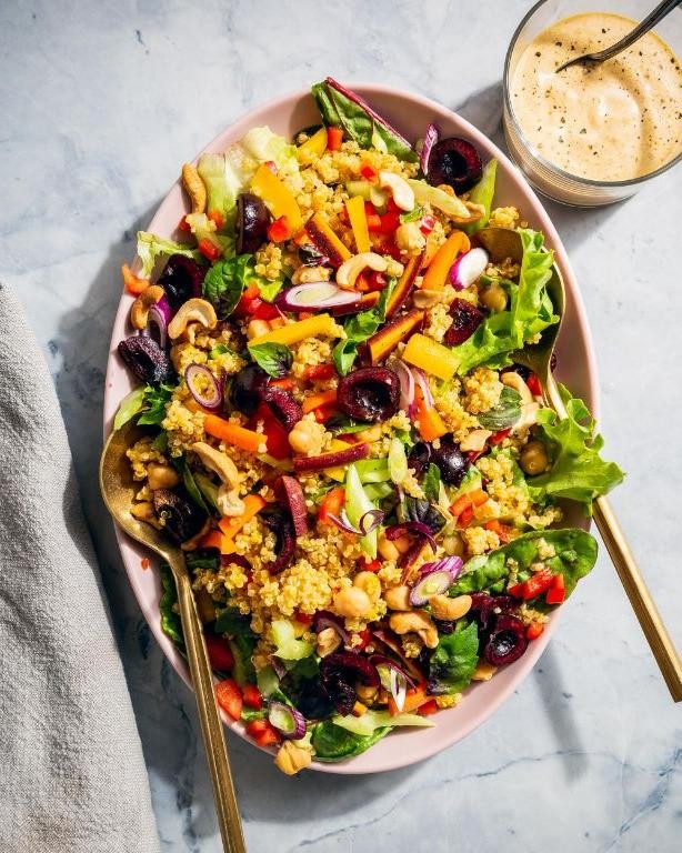 Yellow Curry Quinoa Salad