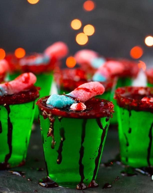 Zombie Brain Jello Shot