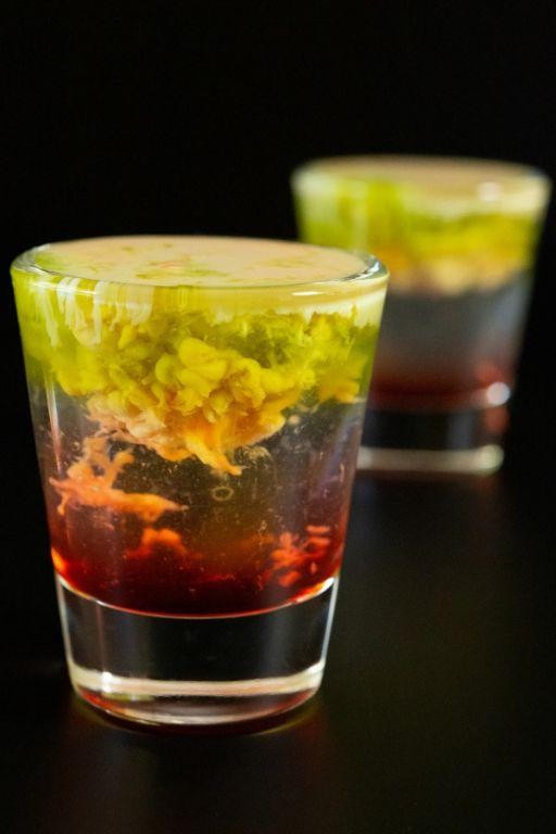 Zombie Brain Mocktail