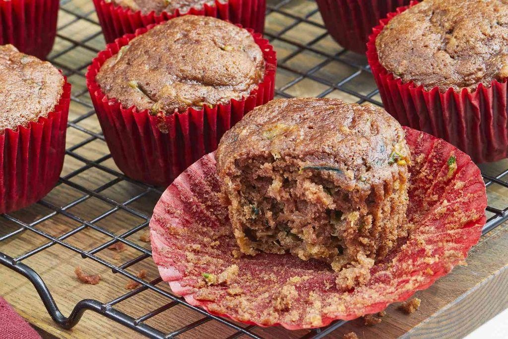 Zucchini Apple Muffins