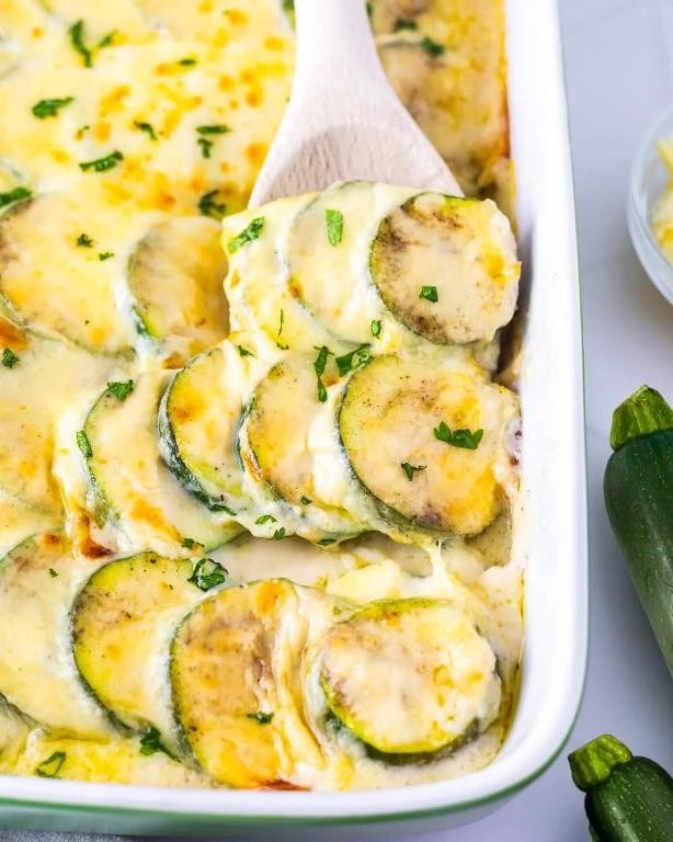 Zucchini Based Cheese Sauce