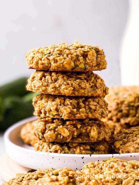Zucchini Bread Breakfast Cookies