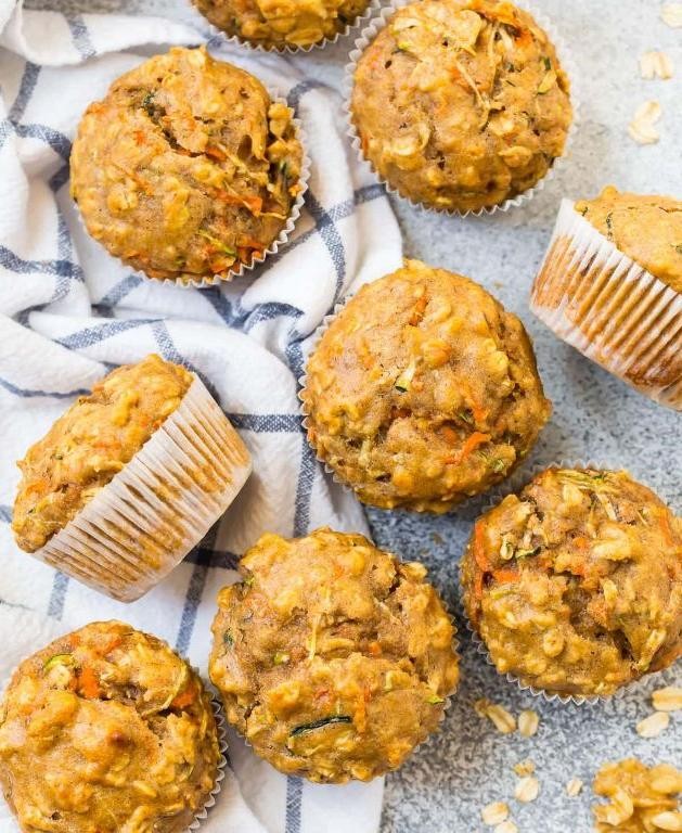Zucchini Carrot Muffins