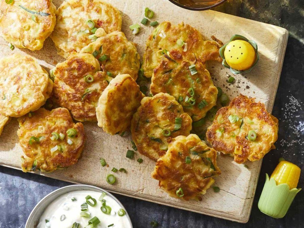 Zucchini Corn Fritters