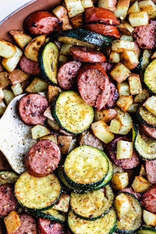 Zucchini Potato Skillet
