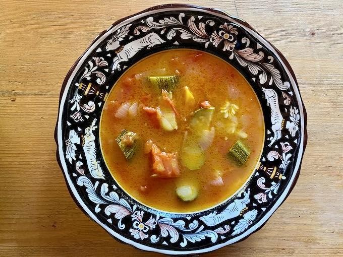 Zucchini Tomato Soup