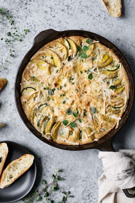 Zucchini and Potato Gratin