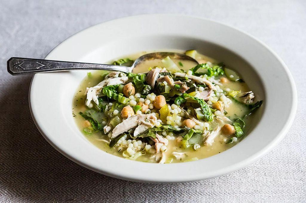 Acini de Pepe with Lemon and Herbs