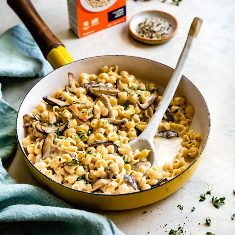 Acini de Pepe with Sautéed Mushrooms and Thyme