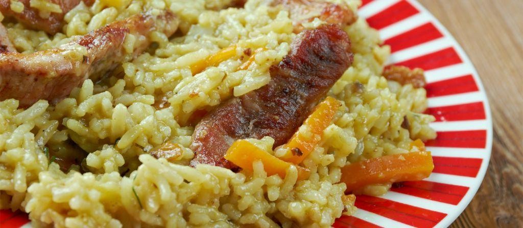 Afghan Mastawa with Rice and Lamb