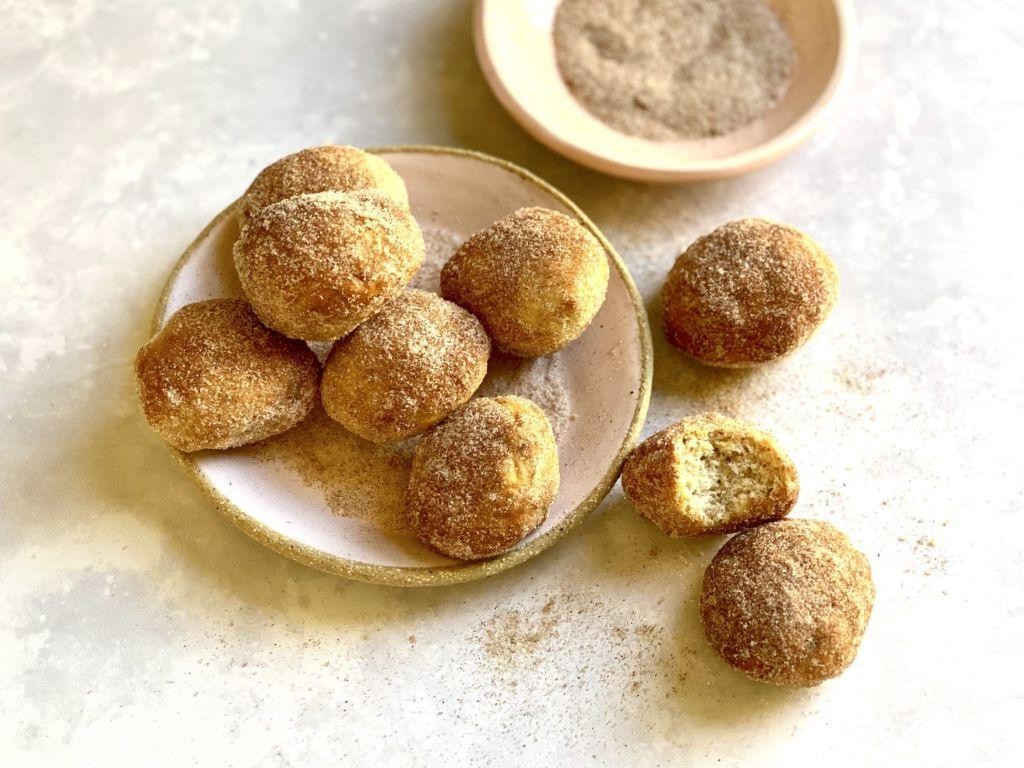 Air Fryer Banana Coconut Balls
