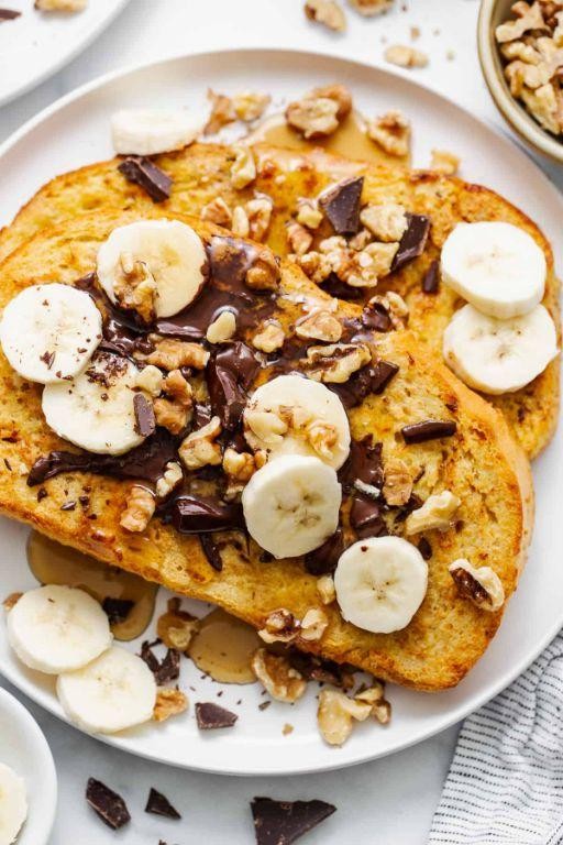 Air Fryer Banana French Toast