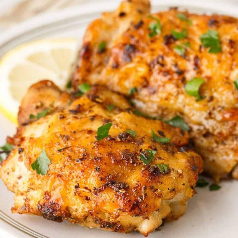 Air Fryer Lemon Pepper Chicken Thighs