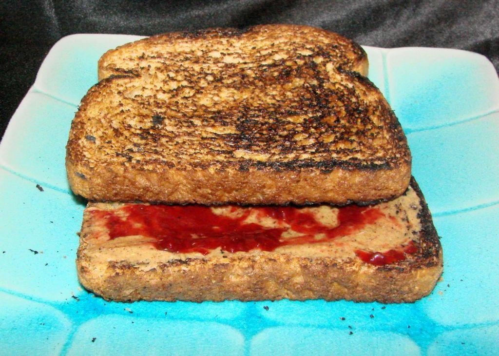 Almond Butter and Jelly Sandwiches
