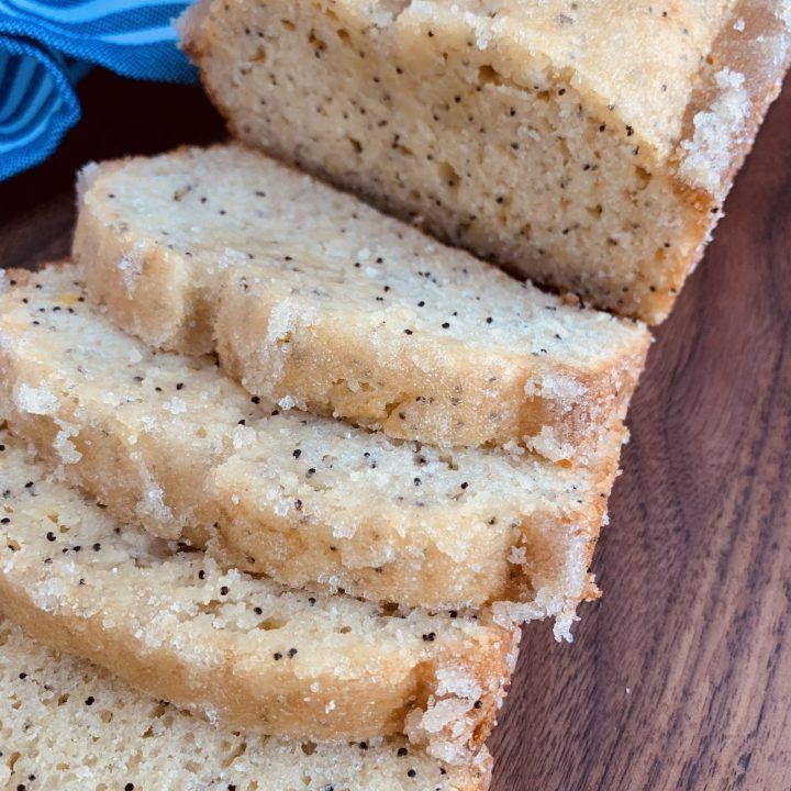 Almond Poppy Seed Whole Grain Bread