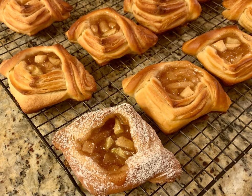Apple Cinnamon Danish Pastry